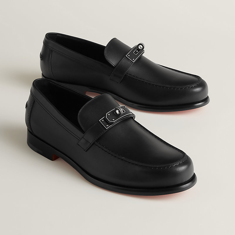 モカシン 《デスタン》 - ブラック | Hermès - エルメス-公式サイト