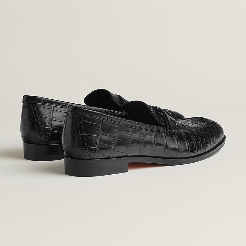 モカシン 《モントレー》 - ブラック | Hermès - エルメス-公式サイト