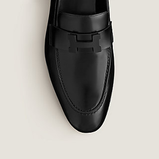 モカシン《パリ》 - ブラック | Hermès - エルメス-公式サイト