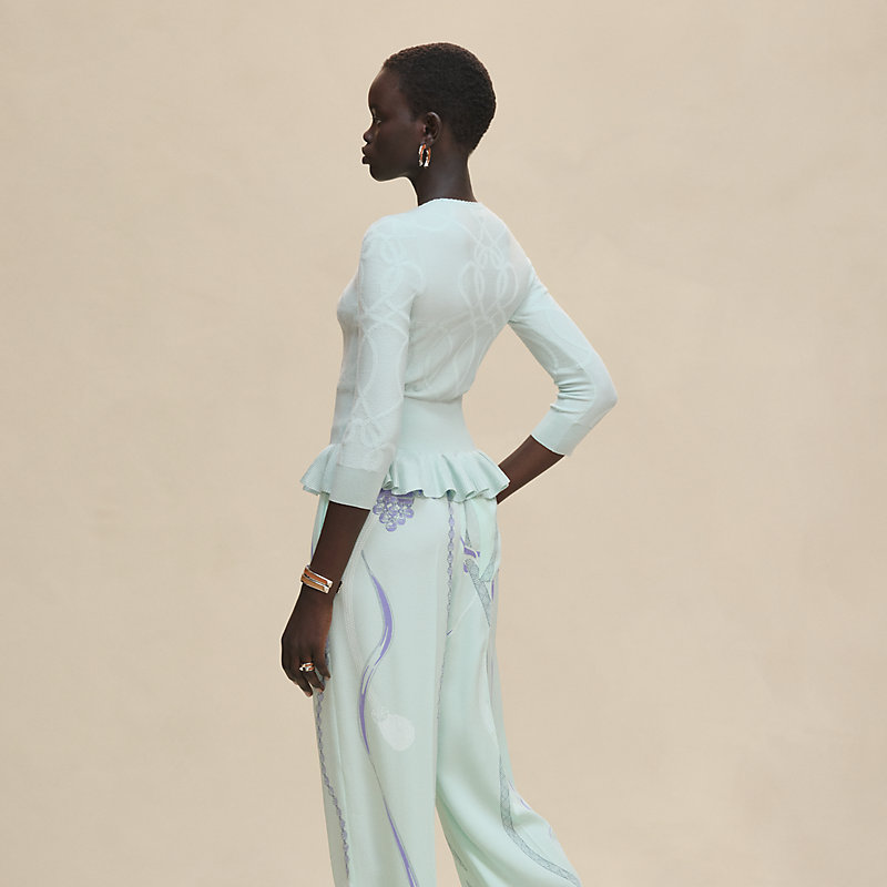 ライトカーディガン ハーフスリーブ 《パルフロワ・リミックス