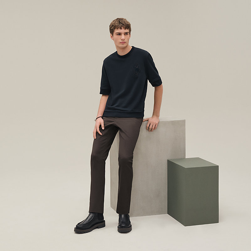 ラウンドネックTシャツ - グリーン - XXL | Hermès - エルメス-公式サイト