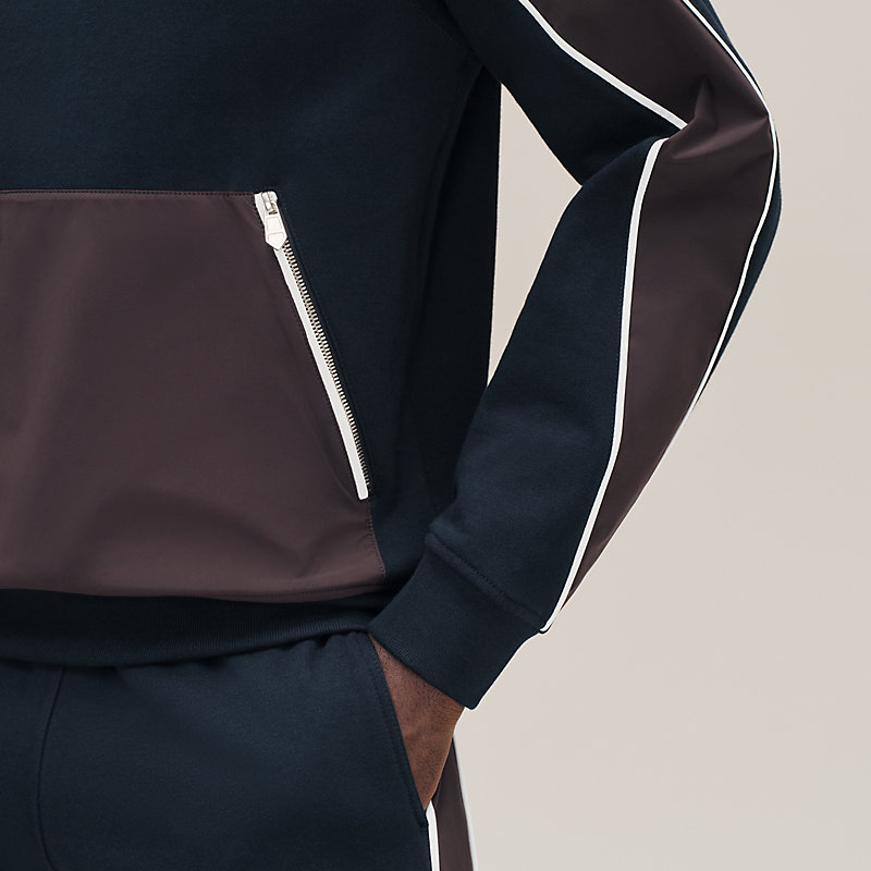 ラウンドネックスウェット - グリーン - LA | Hermès - エルメス-公式