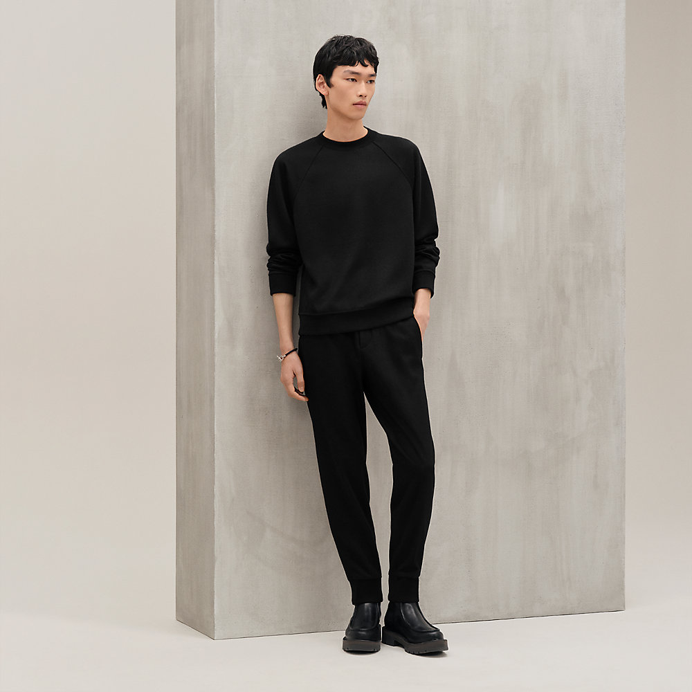 ラウンドネックスウェット 《Hゴルフ》 - オレンジ - LA | Hermès