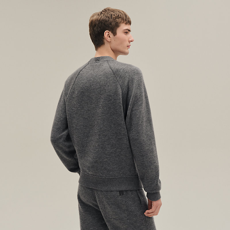 ラウンドネックスウェット 《Hゴルフ》 - マロン - XXL | Hermès