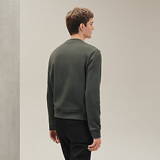 ラウンドネックスウェット 《エクスリブリス》 - ブルー - XXL