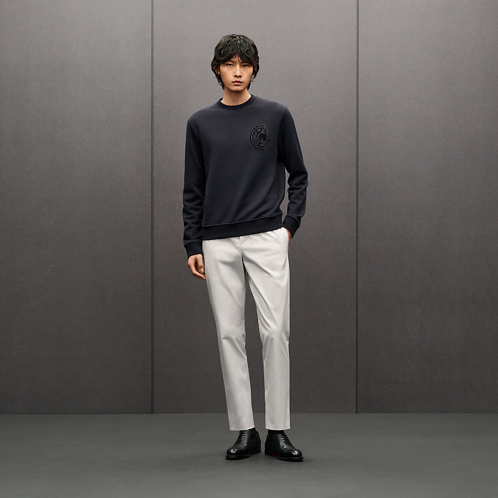 ラウンドネックスウェット パッチ | Hermès - エルメス-公式サイト
