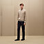 ラウンドネックニット, イメージ: 着用例, worn, ビュー1の5
