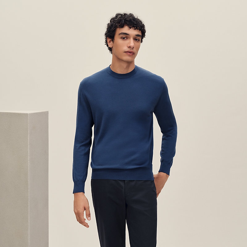 ラウンドネックニット 《H》ディテール | Hermès - エルメス-公式サイト