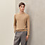ラウンドネックニット 《H》ディテール, イメージ: 着用例, worn, ビュー2の5