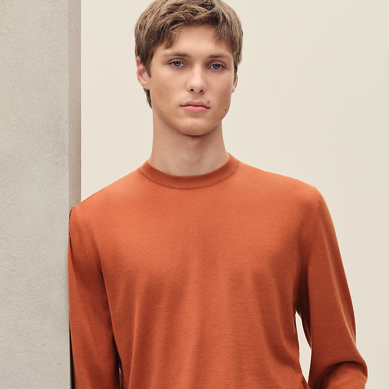 限定お値下げ　新品未使用　エルメス　ラウンドネックニット　38 楽天市場】HERMES エルメス ニット サイズ:L 23AW ラウンドネック