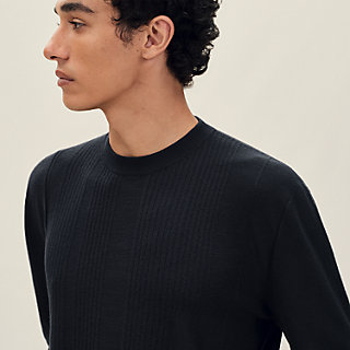 ラウンドネックニット 《Hビブラシオン》 | Hermès - エルメス-公式サイト