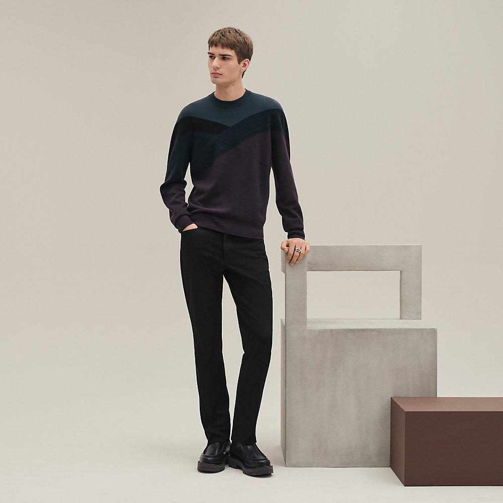 ラウンドネックニット 《カザック》 | Hermès - エルメス-公式サイト