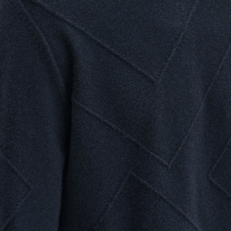 【新品未使用】エルメス　ラウンドネックスウェット ポケット レザーハイライト HERMES - 【新品未使用】エルメス ラウンドネックスウェット