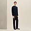 ラウンドネックニット 《マイヨン・シェーヌ・ダンクル》, イメージ: 着用例, worn, ビュー1の5