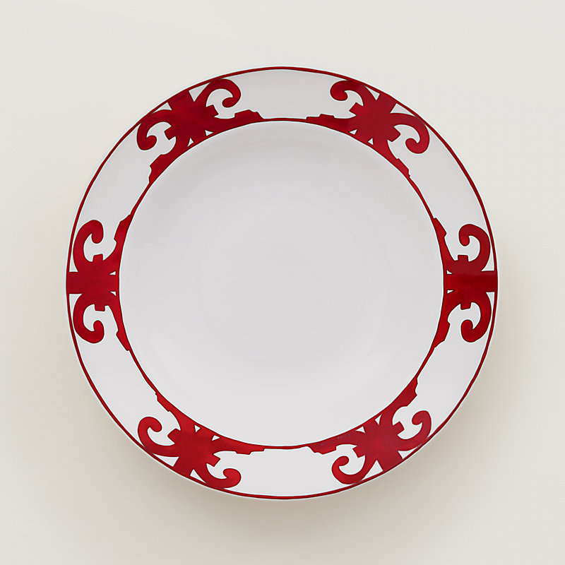 新品未使用　ガダルキヴィール　ディープ プラッター　29cm 定価7万弱 新品 ギフト包装】エルメス ガダルキヴィール ディープ プラッター