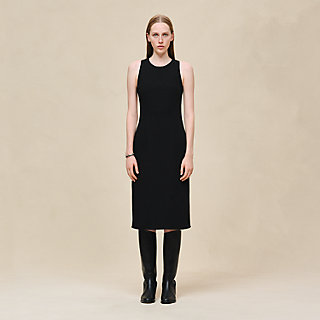 ラッフルノースリーブドレス | Hermès - エルメス-公式サイト
