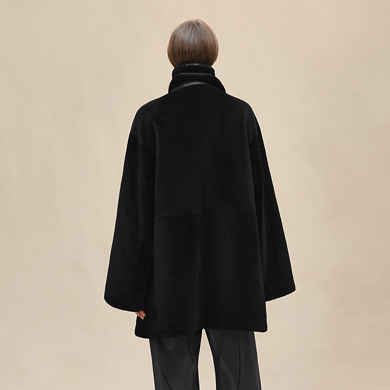リバーシブルコート - ブラック | Hermès - エルメス-公式サイト