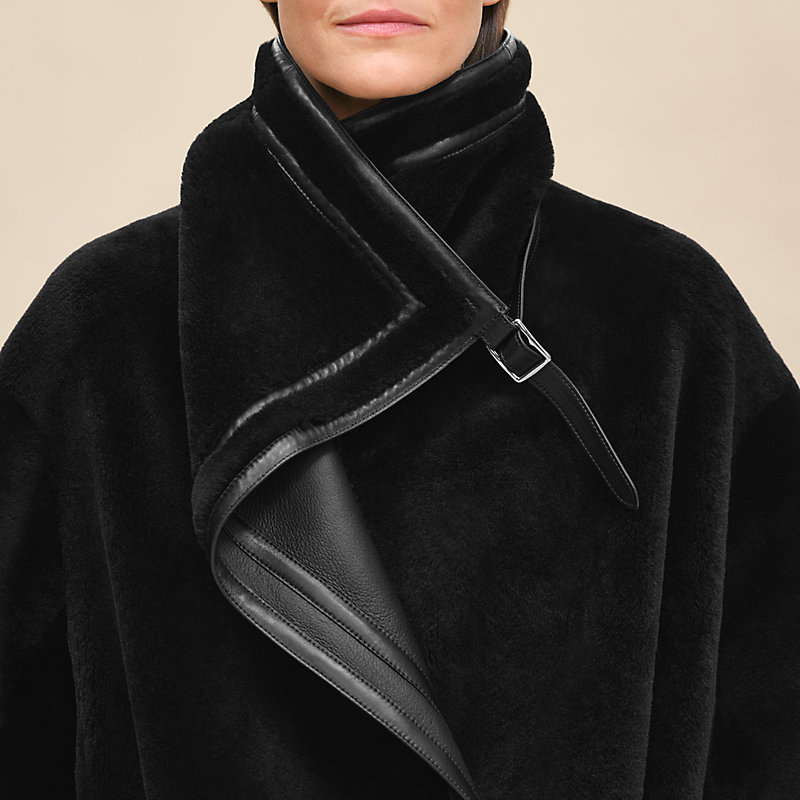 リバーシブルコート - ブラック | Hermès - エルメス-公式サイト