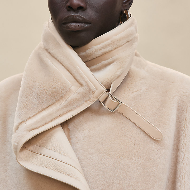 リバーシブルコート - ベージュ | Hermès - エルメス-公式サイト
