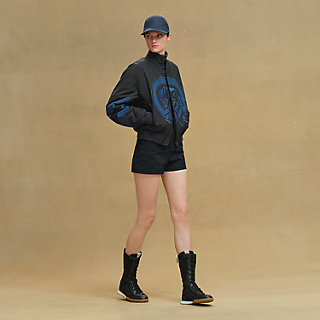 リバーシブル・ブルゾン--