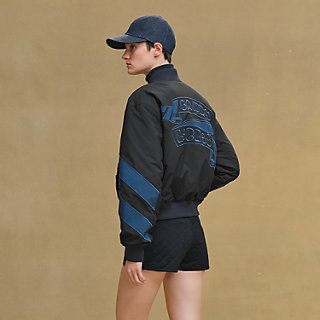 リバーシブル・ブルゾン--