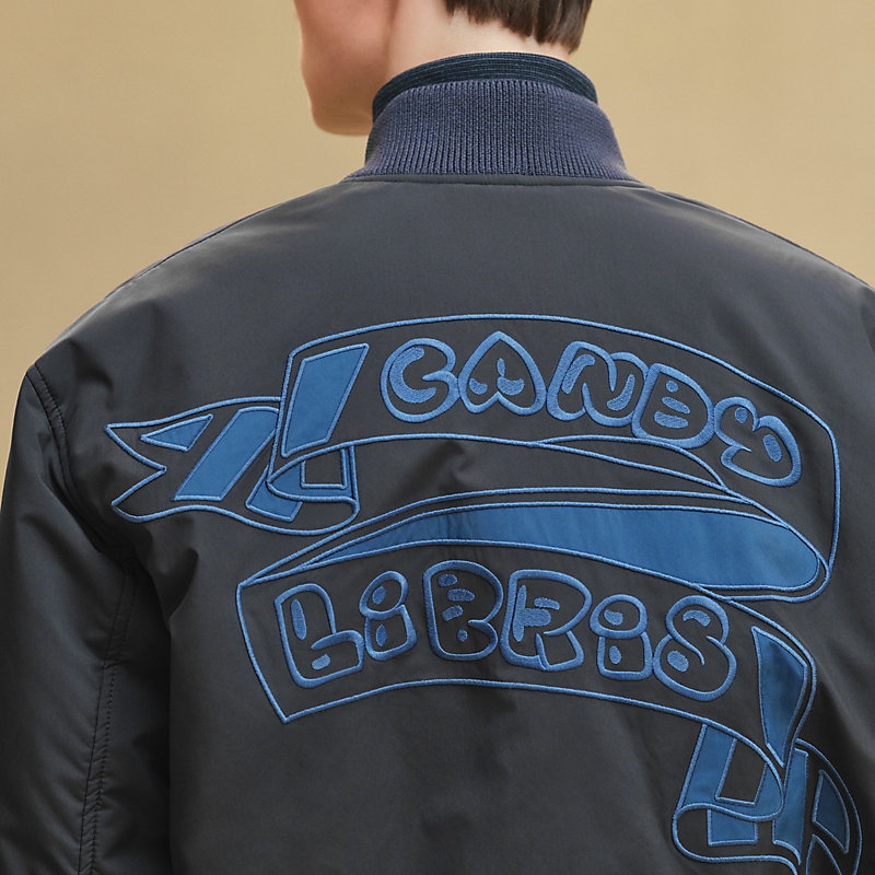 エルメス　リバーシブル　ブルゾン 中古・古着通販】HERMES (エルメス) ヴィンテージリバーシブル