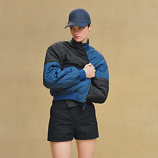 エルメス　現行品　ロングブルゾン 紺色　新品 HERMES（エルメス）ブルゾン 紺 サイズ:48(L位) メンズ/2200394079011