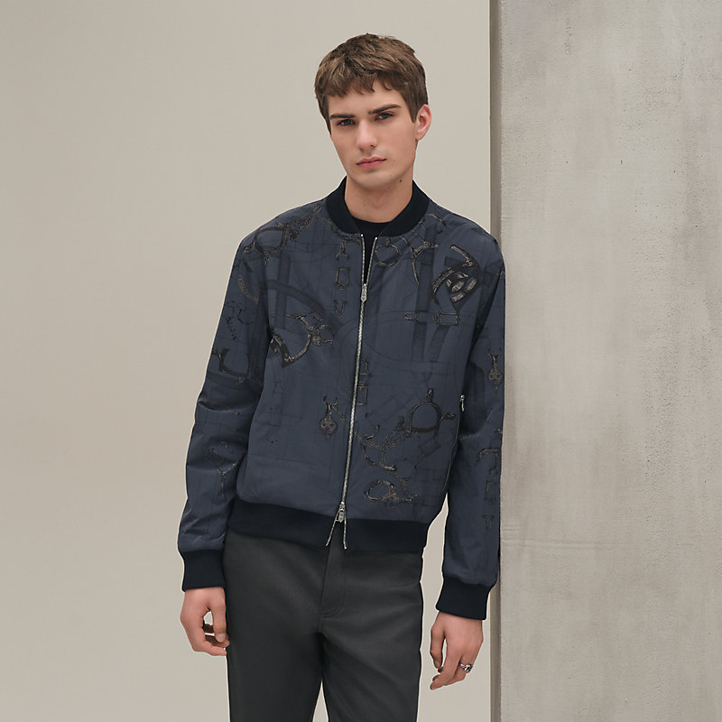 リバーシブル・ブルゾン 《カヴァルカドゥール・メタリゼ》 - ベージュ