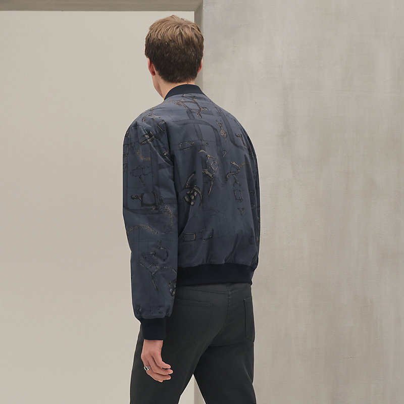 リバーシブル・ブルゾン 《カヴァルカドゥール・メタリゼ》 - ベージュ