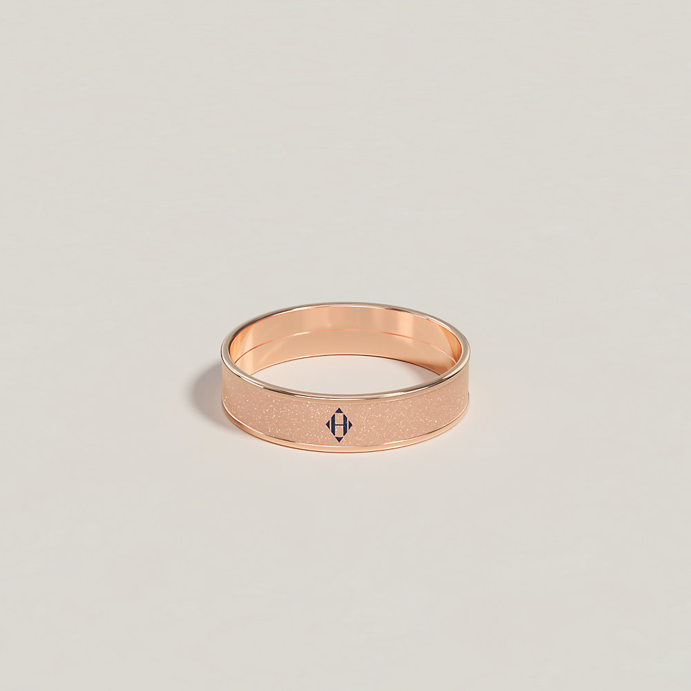 リング 《グリッター》 PM - ピンク | Hermès - エルメス-公式サイト