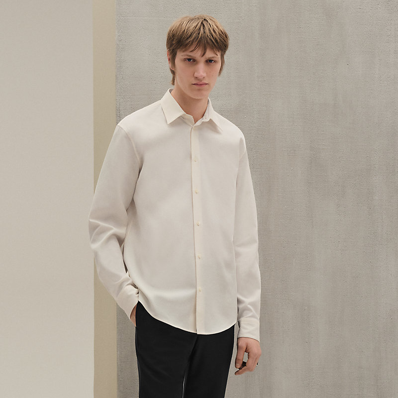 ルイカラー・シャツ - レッド - 45 | Hermès - エルメス-公式サイト