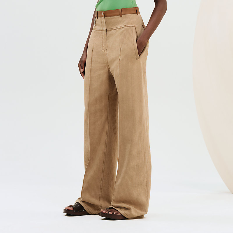 エルメス　レディースパンツ ベージュ サイズ：36 エルメス レディースパンツ ベージュ サイズ：36