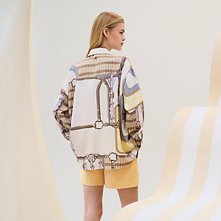 【これ１枚で主役に☆】HERMES コーチング・リミックス ドレス ロングドレス 《コーチング・リミックス》 | Hermès - エルメス