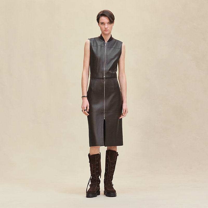 レザードレス - マロン | Hermès - エルメス-公式サイト