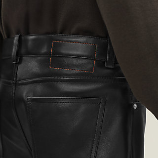 レザーパンツ カーフ - グレー - 52 | Hermès - エルメス-公式サイト