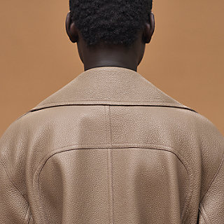 レザーピーコート | Hermès - エルメス-公式サイト