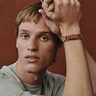レザーブレスレット 《エトリヴィエール・デュオ》 | Hermès