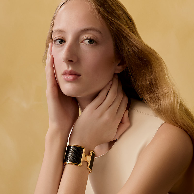 レザーブレスレット 《オランプ》 | Hermès - エルメス-公式サイト