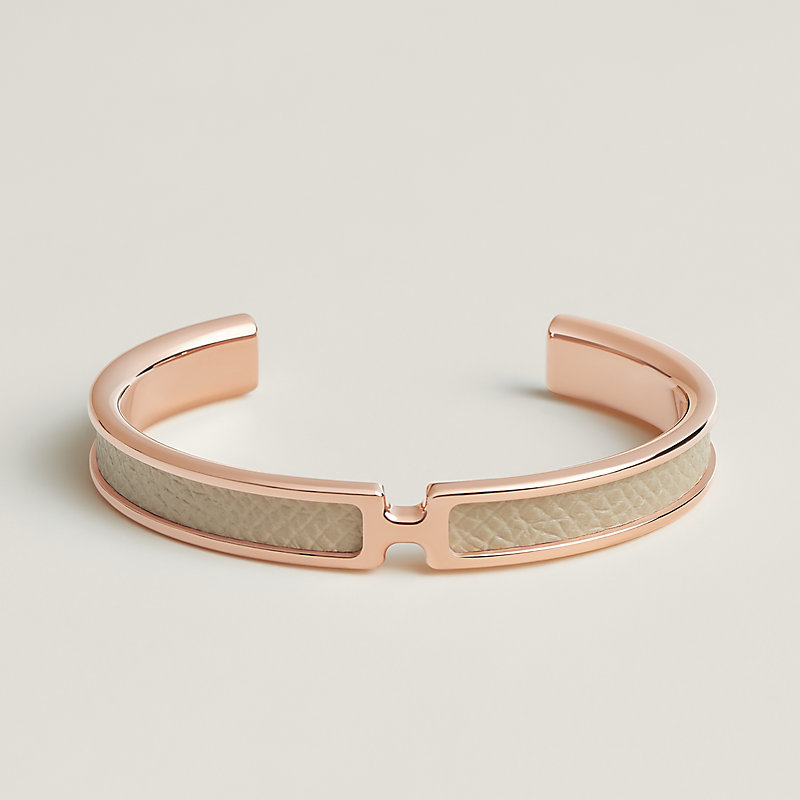 Hermès オランプ　ブレスレット　ピンクゴールド×モーブパール　T2 Hermès オランプ ブレスレット ピンクゴールド×モーブパール T2