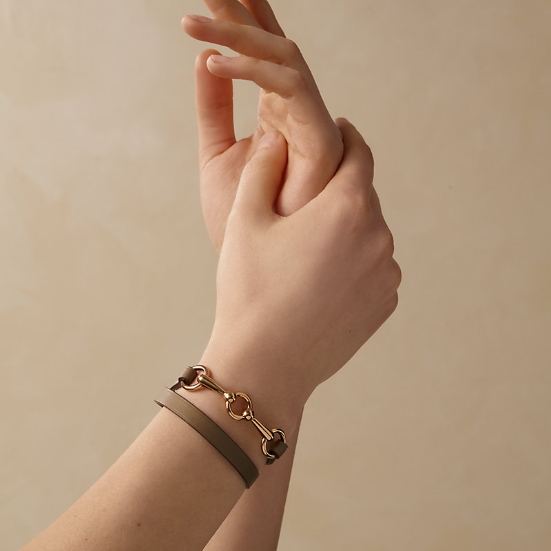 erics! エルメス ギャロップ エルメス バングル　SH レザーブレスレット 《ギャロップ・パンク》 ドゥブルトゥール