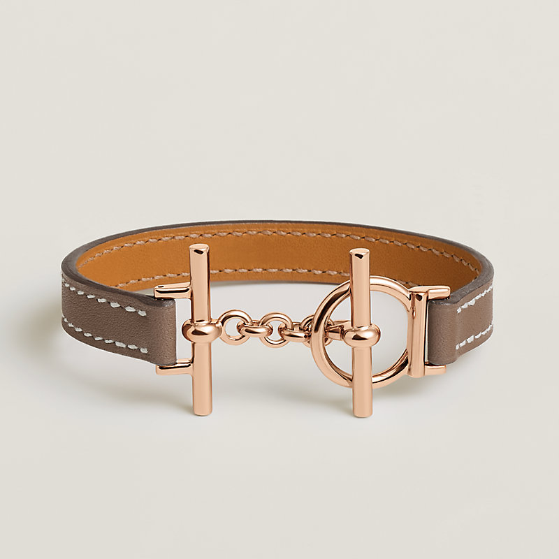 レザーブレスレット 《クロワジエール》 | Hermès - エルメス