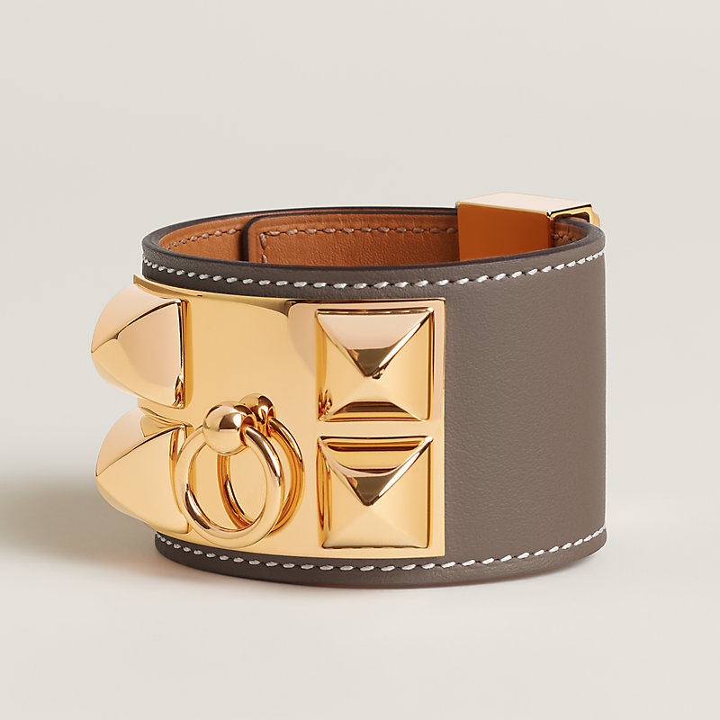 レザーブレスレット 《コリエ・ド・シアン》 | Hermès - エルメス-公式