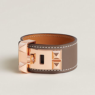 【ボリュームが◎】HERMES コリエ ドゥ シアン 24 ブレスレット レザーブレスレット 《コリエ・ド・シアン》 24 | Hermès