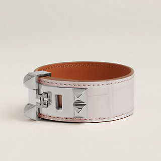 かっこいい！》HERMES レザーブレスレット トレンチ 4色 (HERMES