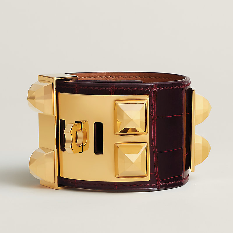 レザーブレスレット 《コリエ・ド・シアン・ディスコ・フォーブル