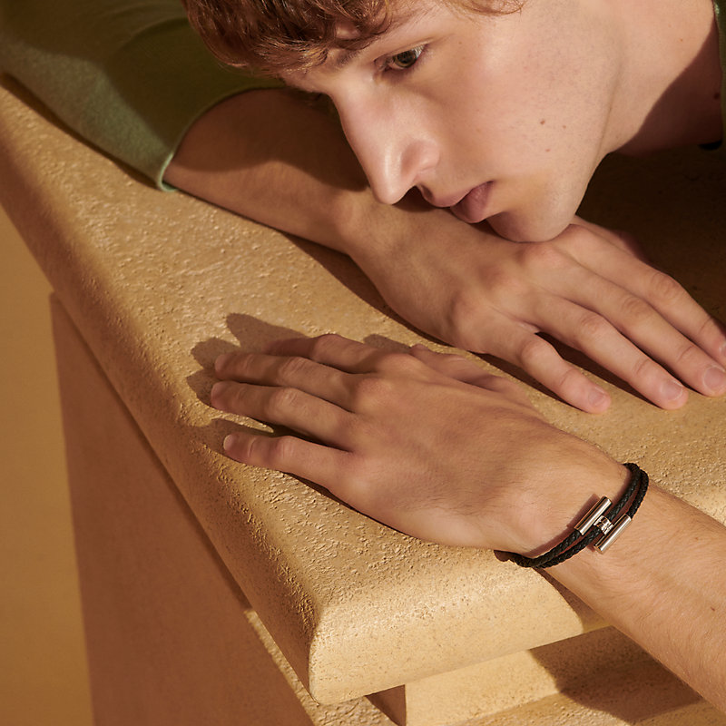 【大人気♪】新品未使用HERMES トゥルニ トレッセ レザーブレスレット レザーブレスレット 《トゥルニ》 トレッセ | Hermès - エルメス