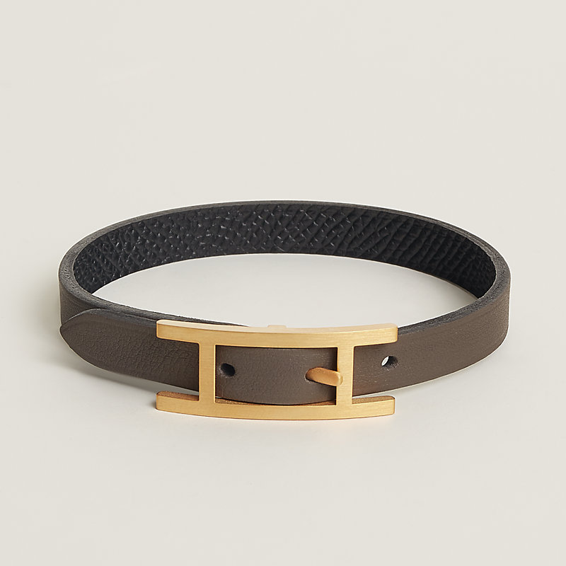 レザーブレスレット 《ビーアピ》 | Hermès - エルメス-公式サイト