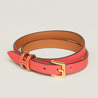 エルメス レザーブレスレット★ほぼ未使用 HERMES】エルメス『レザーブレスレット ジャンボブレス』1週間