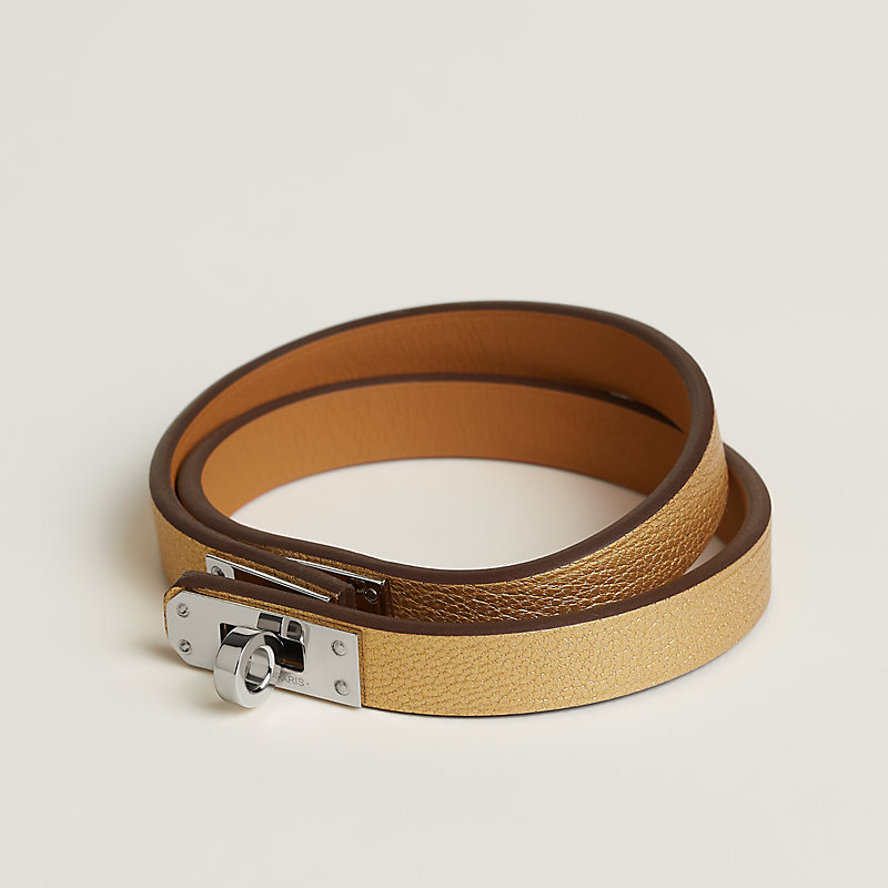 エルメス　レザーブレスレット　ミニケリー　ドゥブルトゥール レザーブレスレット 《ミニ・ケリー》 ドゥブルトゥール | Hermès