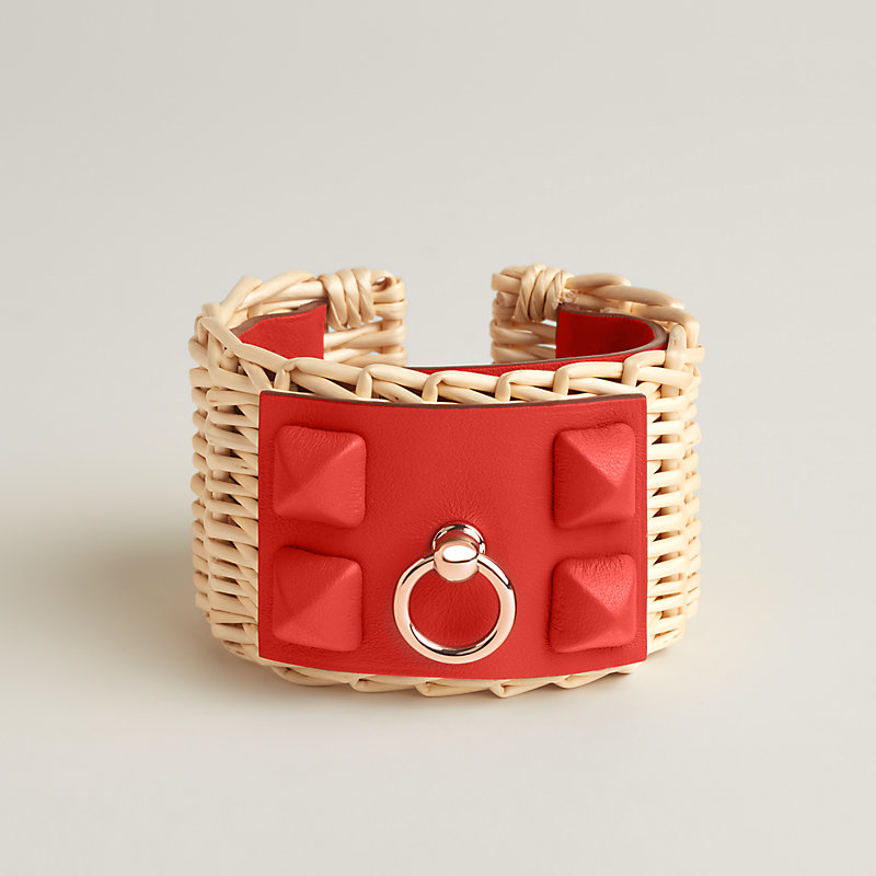 レザーブレスレット 《メドール・ピクニック》 | Hermès
